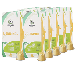 Green Lion Organic Nespresso® Compatible Capsules L'Original x 100