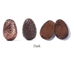 Mini Box of Dark Praliné Chocolate Eggs - 78g - Café Tasse