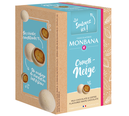 Boîte chocolat Crousti-Neige - 135g - MONBANA