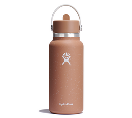 Bouteille isotherme Wide Flex Straw Cap Sandy 94 cl - HYDRO FLASK