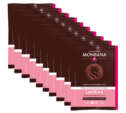 100 Sachets Lacté 4 étoiles Chocolat en poudre - Monbana