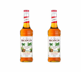 Sirop Monin - Saveur Rhum - 2 x 70 cl