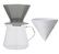 Kit Dripper KINTO SCS-04-BR gris + Carafe en verre 600ml