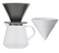 Kit Dripper SCS-01 noir + Carafe Kinto verre 600ml - Slow Coffee Style - KINTO