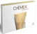 Chemex® Bonded Filters Unfolded Half Moon (Natural) x 100