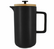 Cafetière à piston Keygo - Porcelaine noire mate - 1,3 L - OGO LIVING