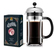 Pack cafetière à piston Chambord 1L de Bodum + 250gr Café moulu Antico Aroma de Zicaffè