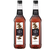 Syrup 1883 Routin Toffee Crunch in Plastic Bottle - 2 x 1L