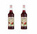 Sirop bio Monin - Fraise - 2 x 1 L