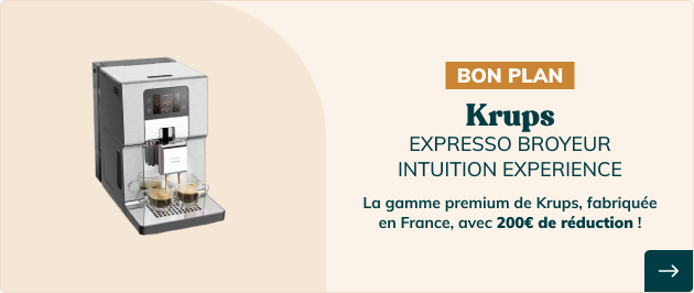 Expresso Broyeur KRUPS Intuition Experience EA877D10