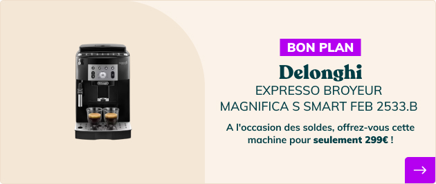 A l'occasion des soldes, offrez-vous cette machine pour seulement 299€ !