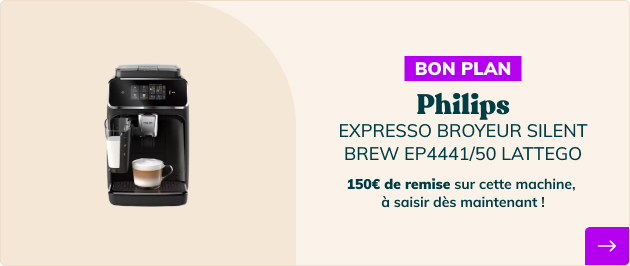 Soldes et bons plans : 15% de remise sur cette machine Philips