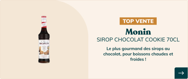 Sirop Monin - chocolat cookie - 70cl